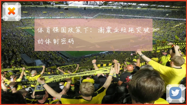 体育强国政策下：谢震业短跑突破的体制密码